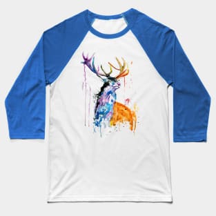 deer watercolor Baseball T-Shirt